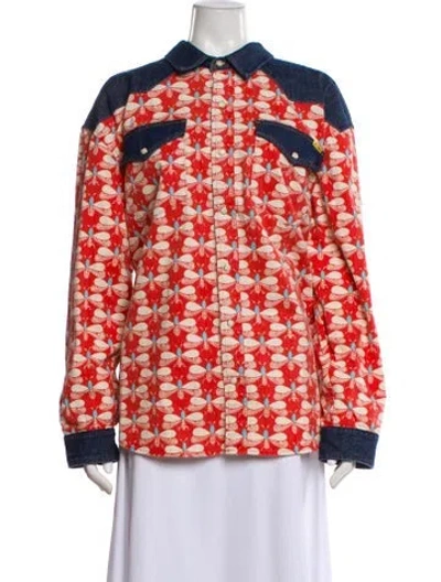 Pre-owned La Double J X Mother Printed Jacket In Multi