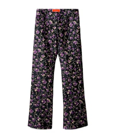 LA DOUBLEJ 24/7 FLORAL TROUSERS