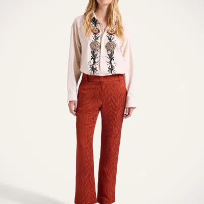 La Doublej 24/7 Pants In Red