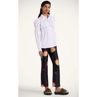 La Doublej 24/7 Trousers Derby Jacquard Black