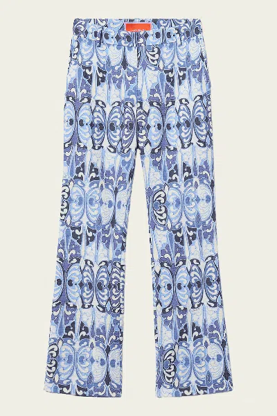 La Doublej 24/7 Pants In Cocoon Blue