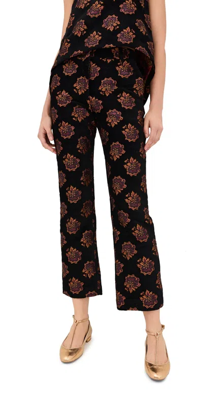 LA DOUBLEJ 24/7 PANTS ROSETTE JACQUARD