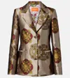 La Doublej 24/7 Printed Blazer In Multi