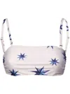 La Doublej 3-way Bandeau Top In White