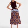 La Doublej A-long Skirt In Sovereign Purple