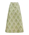 La Doublej A-long Skirt In Nude