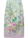 La Doublej Pencil Skirt In Grün
