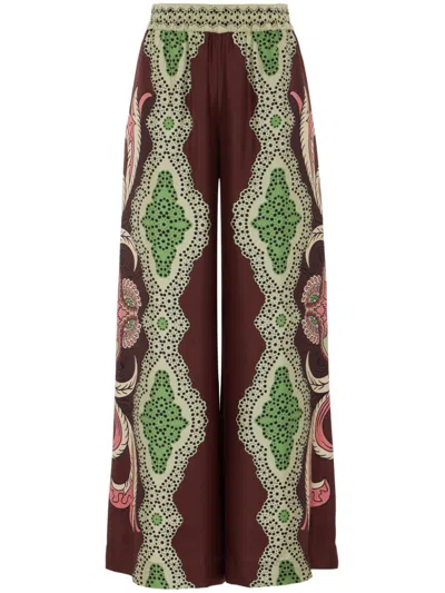 LA DOUBLEJ ALL-OVER-PRINTED PALAZZO