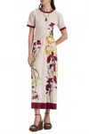 La Doublej Angelica Maxi Dress In Corsage Placee In Multi