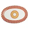 La Doublej Oval Platter In Mattone