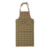 La Doublej Apron In Como Fish Green