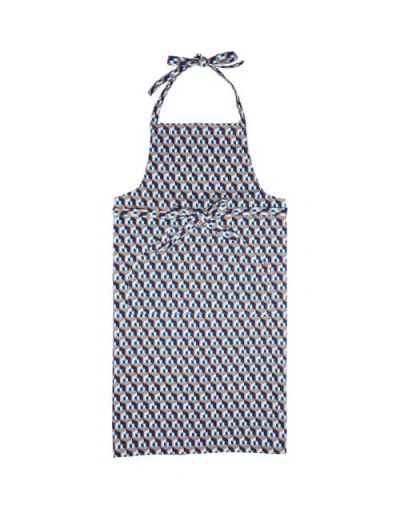 La Doublej Apron With Pocket Cubo Giallo/fuxsia Blue