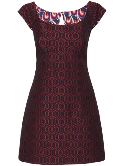 LA DOUBLEJ ARABESQUE MINI DRESS