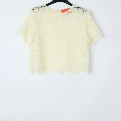 La Doublej Aria Tee In Yellow