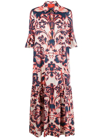 La Doublej Artemis Minikleid In Blue