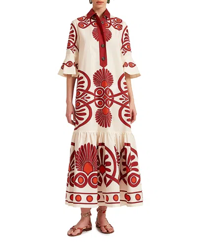 LA DOUBLEJ LA DOUBLEJ ARTEMIS PLACEE MEDALLION DRESS