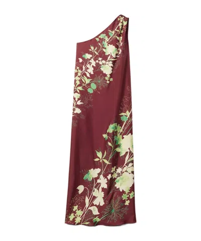 La Doublej Asymmetrical Dress In Red