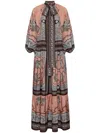 La Doublej Athena Dress In Multi
