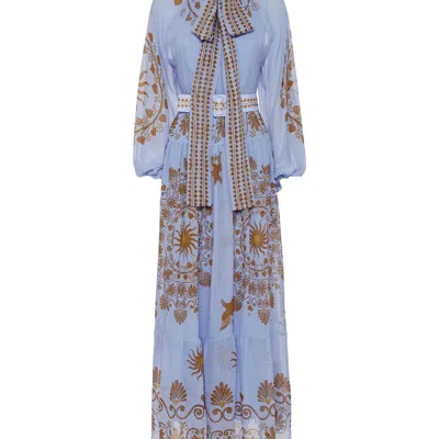 La Doublej Athena Dress In Olympus Placée Light Blue