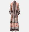 La Doublej Athena Dress In Multicoloured