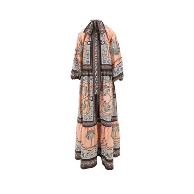 LA DOUBLEJ 'ATHENA' SILK LONG DRESS