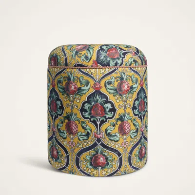 La Doublej Baba' Outdoor Pouf In Multi