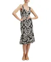 La Doublej Baia Party Dress In Ghirlanda Black