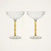 La Doublej Bamboo Coupe Set Of 2