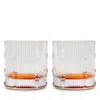 La Doublej Bamboo Highball Set Of 2 In Transparent