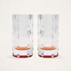 La Doublej Bamboo Tumbler Set Of 2