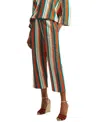 La Doublej Bay Drawstring Pants In Multicolor Rosso