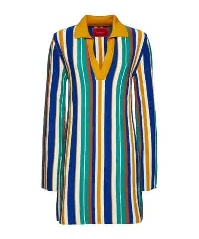 La Doublej Bay Polo Dress In Multi
