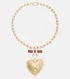 La Doublej Beating Pendant Necklace In Gold