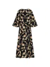 La Doublej Belle Kaftan In Multi