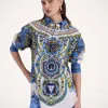 La Doublej Better Than Your Boyfriend's Shirt In Chakra Placée Multicolor