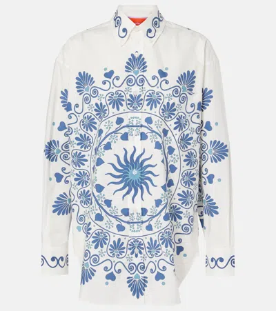 La Doublej La Double J Woman Shirt White Size M Cotton In Olympus Placée Cream