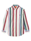 La Doublej Better Than Your Boyfriend Striped Cotton-blend Poplin Shirt In White