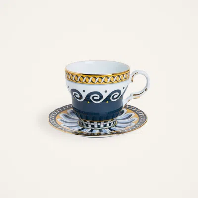 LA DOUBLEJ BIG MAMA CUP AND SAUCER