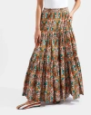 La Doublej Big Skirt In Corte White Rust