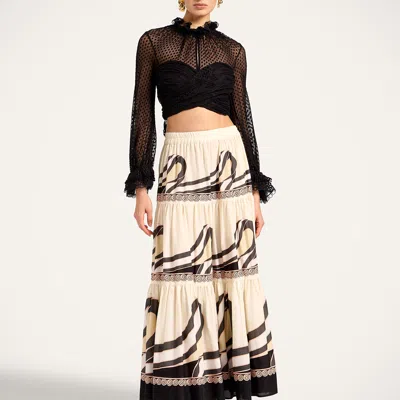 La Doublej Big Skirt In Neutral