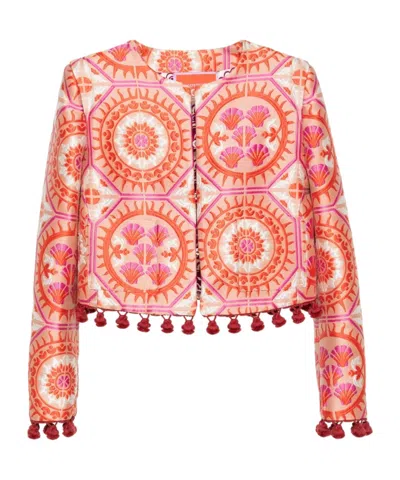 La Doublej Bijoux Cloqué Jacket In Multi