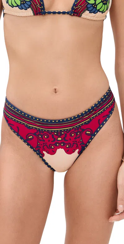 La Doublej Bikini Bottoms Lemuria Placee In Pink