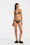 La Doublej Bikini Top Doric Placée Black In Doric Placée Black
