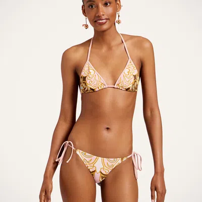 La Doublej Bikini Top In Multi