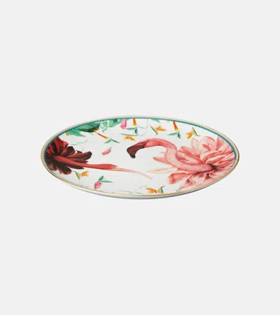 La Doublej Birdbloom Porcelain Decorative Plate