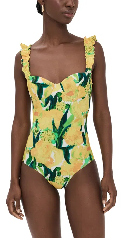 La Doublej Boop One Piece Swimsuit Zesty