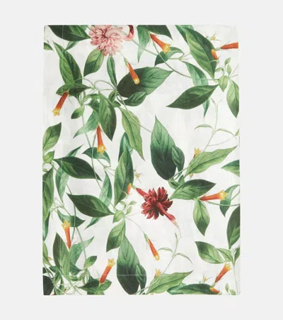 La Doublej Bosco Blooms Large Canvas Tablecloth