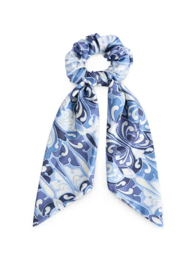 La Doublej Bow Scrunchie In Multi