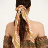 La Doublej Bow Scrunchie In Pattern