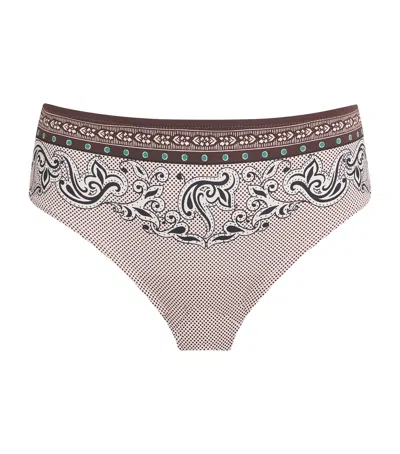 La Doublej Boy Bikini Bottoms In Mirage Placée Pink